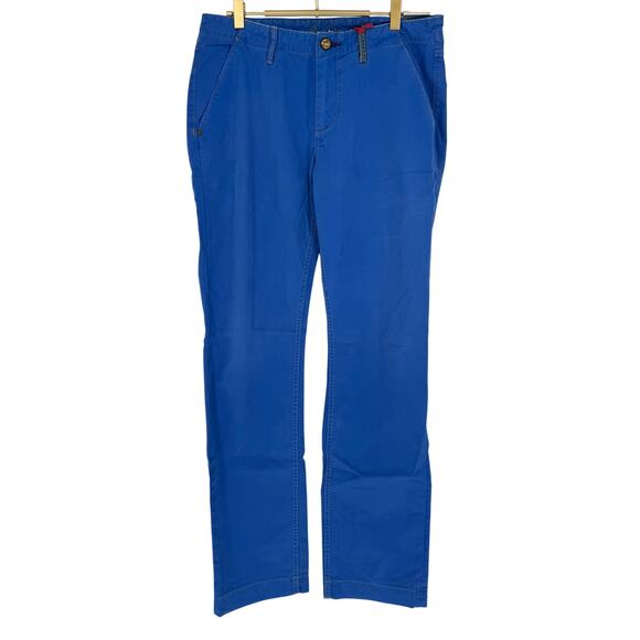 Robert Graham Men's Pants YATES JEANO 3 Classic Royal Blue !STAINED! 32